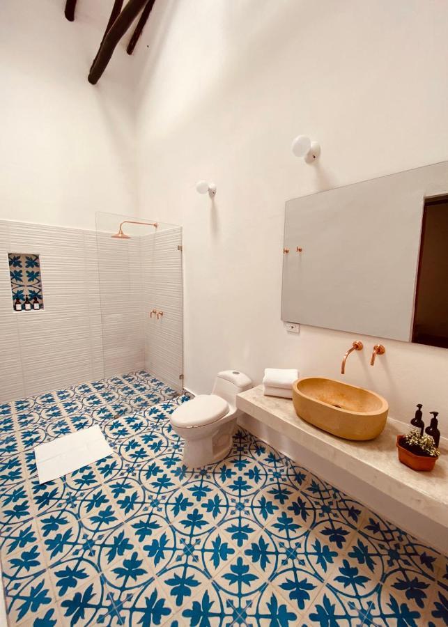 Casa Santo Domingo Guadalupe Santander Hotel Eksteriør billede