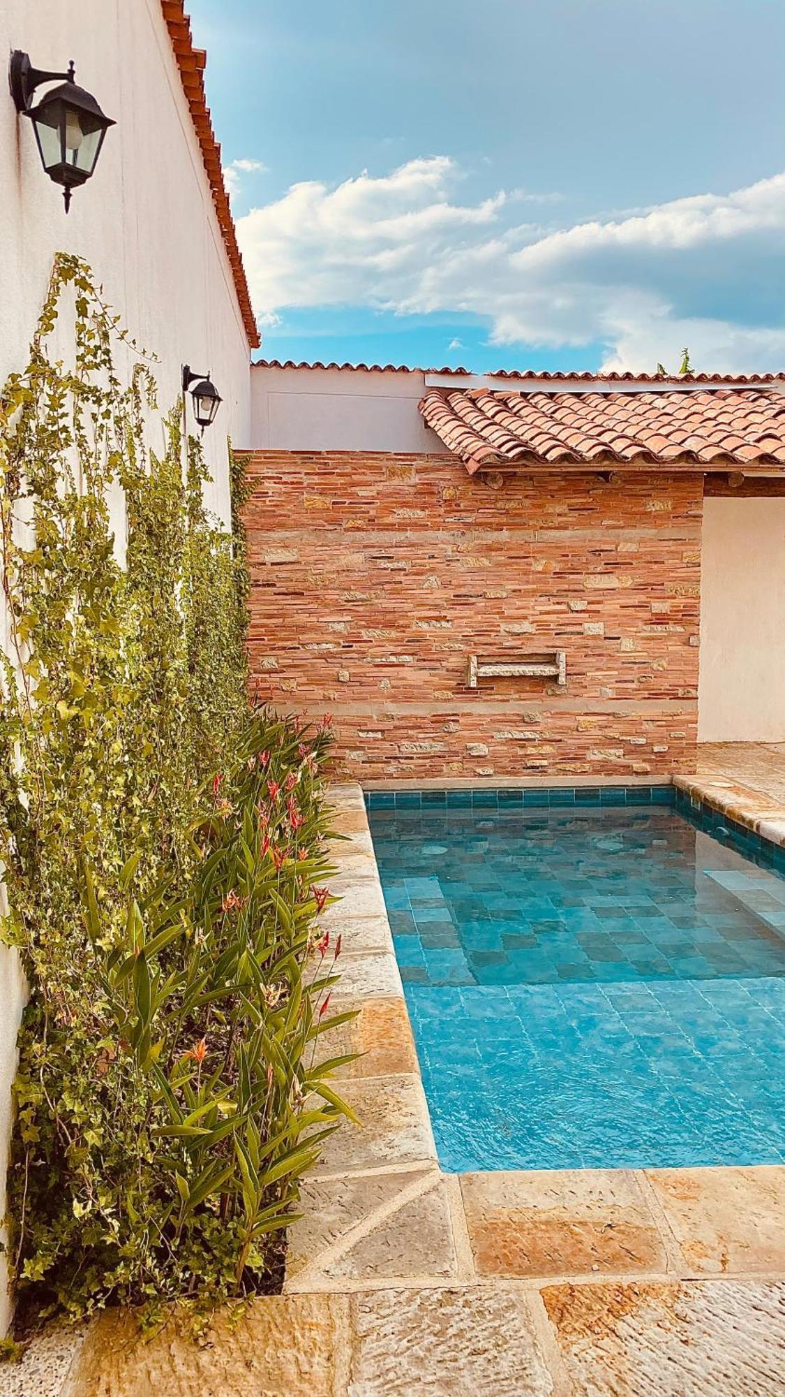 Casa Santo Domingo Guadalupe Santander Hotel Eksteriør billede
